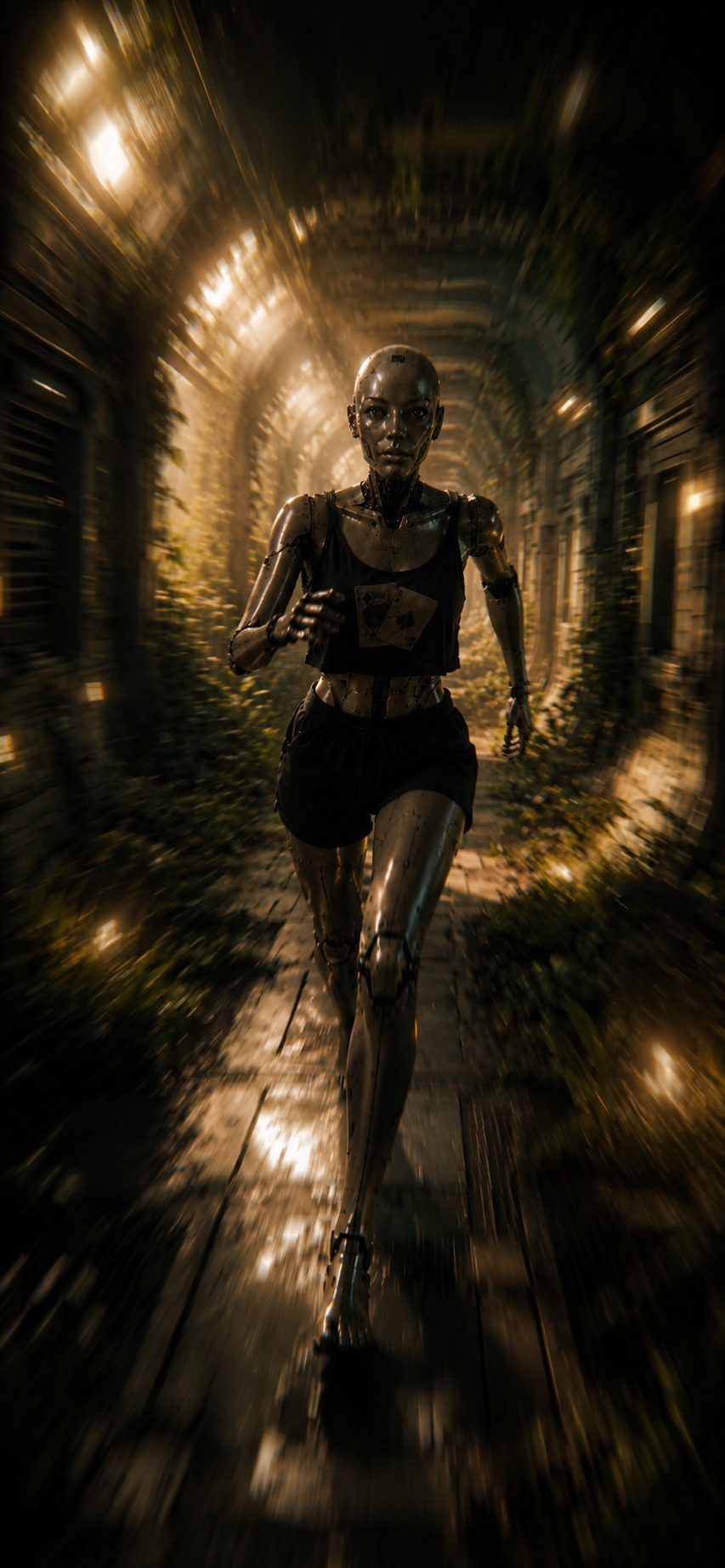 Build still — running towards